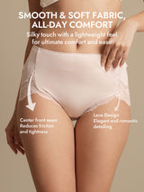 [Pink] SilkSilky-UK Silk Knitted Panty 007