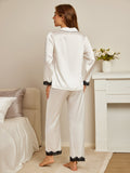 SilkSilky-UK-Pure-Silk-Long-Sleeve-Lapel-Women's-Pyjamas-White-002