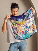 [P093] SilkSilky-UK Pure Silk Scarf 004