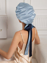 [Dark Blue] SilkSilky-UK Sleep Cap 006