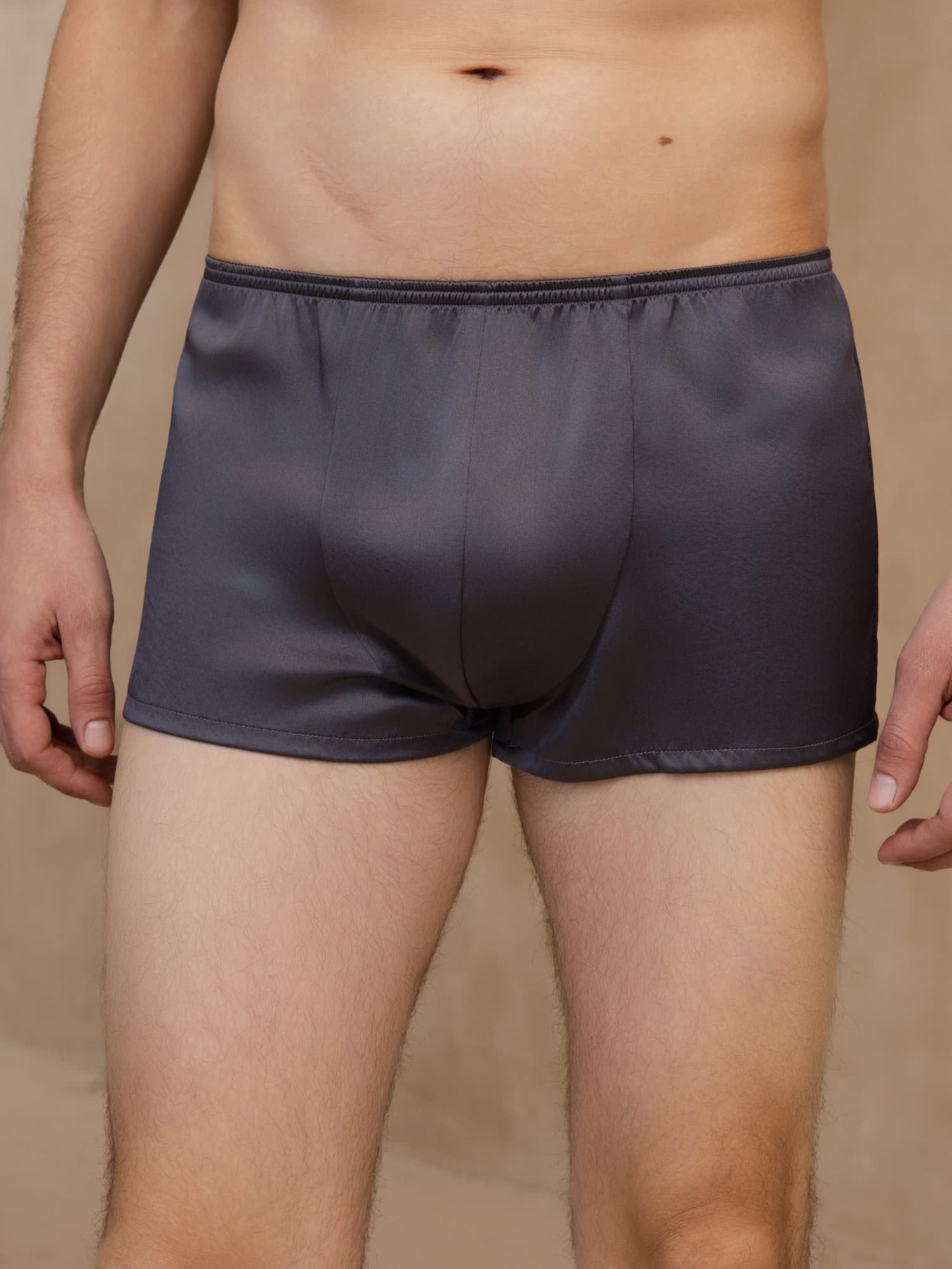 [Dark Gray] SilkSilky-UK Mens Underwear 001