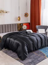 [Black] SilkSilky-UK Duvet Covers 001
