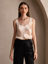 [Champagne] SilkSilky-UK Sleeveless Camisole 006