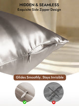 [Gray] SilkSilky-UK 30Momme Pillowcase 006
