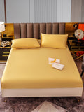 SilkSilky UK 22Momme Pure Silk Bedding Set Champagne 001