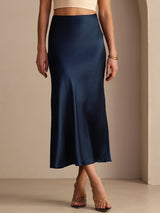 [Dark Blue] SilkSilky-UK Skirt 004