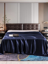 [Dark Blue] SilkSilky-UK 22Momme Sheet 001