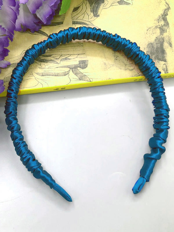 [Teal] SilkSilky-UK 19Momme Pure Silk Scrunchie 003