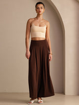 [Coffee] SilkSilky-UK Womens Pants 006