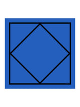 [Blue Square] SilkSilky-UK Scarf 001