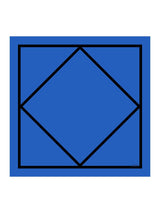 [Blue Square] SilkSilky-UK Scarf 001