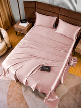 [Peach Skin] SilkSilky-UK 22Momme Pure Silk Bedding Set 006,