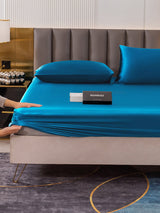[Teal] SilkSilky-UK 19Momme Bed Linen Set 006