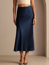 [Dark Blue] SilkSilky-UK Skirt 003