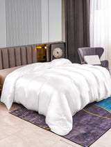 [White] SilkSilky-UK 22Momme Duvet Covers 002