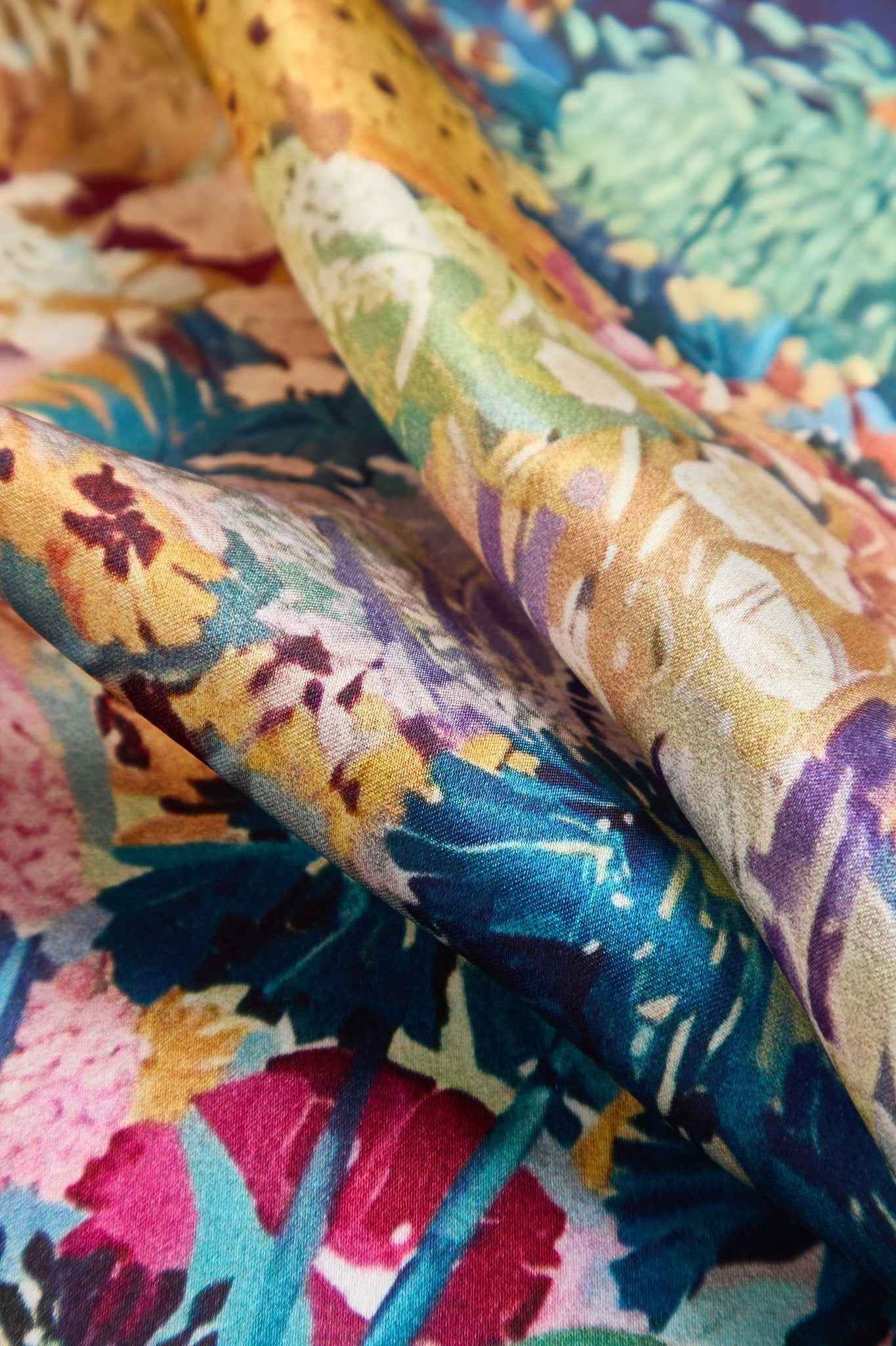 [P093] SilkSilky-UK Pure Silk Scarf 005