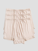[Beige] SilkSilky-UK 100% Silk Jersey Men's Underwear 002