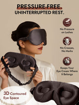 [Dark Gray] SilkSilky-UK Sleep Mask 003