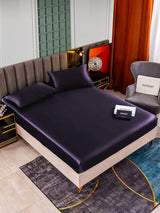 [Deep Purple] SilkSilky-UK 25Momme Bed Linen Set 001