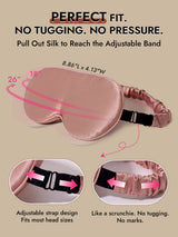 [Pale Mauve] SilkSilky-UK 22Momme Sleep Mask 004