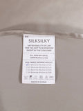 SilkSilky UK 22Momme Pure Silk Sheet Gray 005