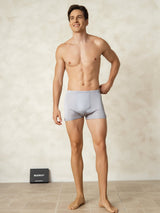 [Gray] SilkSilky-UK Silk Knitted Mens Underwear 004