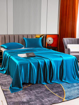 [Teal] SilkSilky-UK 22Momme Bed Linen Set 003