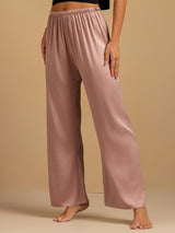 [Peach Skin] SilkSilky-UK 19Momme Machine-Washable Silk Women's Sleep Shorts 006