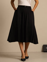 [Black] SilkSilky-UK Skirt 001