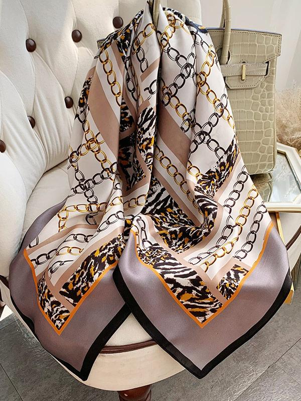 SilkSilky-UK Pure Silk Scarf P076 001