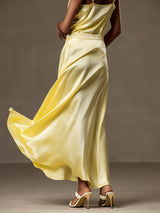 [Light Yellow] SilkSilky-UK Skirt 002