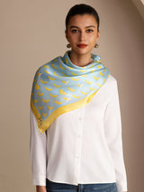 [Blue Banana] SilkSilky-UK Scarf 002