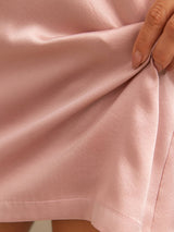 [Peach Skin] SilkSilky-UK 19Momme Machine-Washable Silk Sleeveless Scoop Neck Nightdress 006