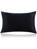 SilkSilky UK 22Momme Pure Silk Pillowcase Set Black 002