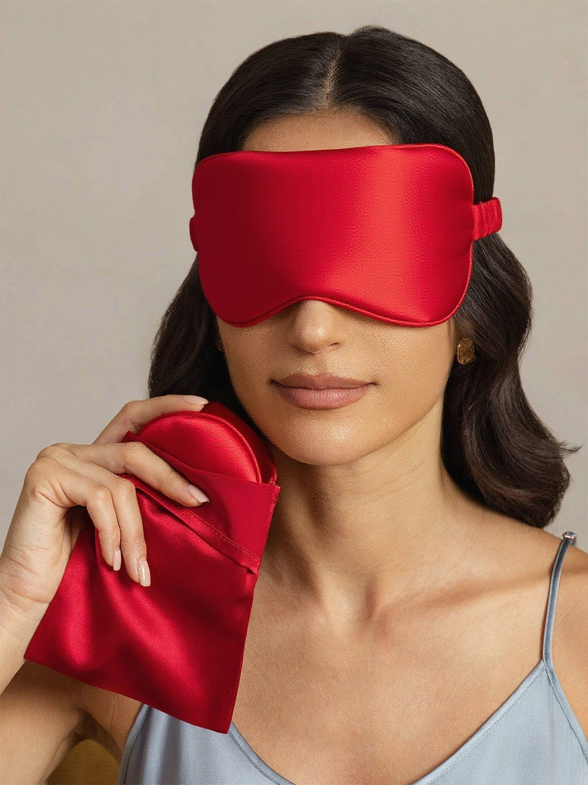 [Wine] SilkSilky-UK Pure Silk Eye Mask 004