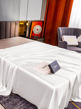 [White] SilkSilky-UK 22Momme Sheet 003