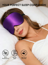 [Purple] SilkSilky-UK Sleep Mask 005