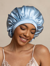 [Light Blue] SilkSilky-UK Sleep Cap 004