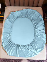[Light Blue] SilkSilky-UK 19Momme Bed Linen Set 003