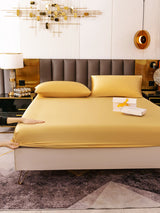 [Champagne] SilkSilky-UK 19Momme Bed Linen Set 005