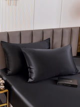 [Black] SilkSilky-UK 22Momme Pure Silk Pillowcase 002