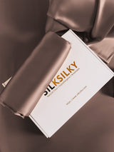 [Brown] SilkSilky-UK 19Momme Pure Silk Pillowcase 006