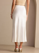 [Ivory] SilkSilky-UK Skirt 002