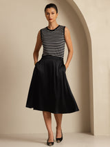 [Black] SilkSilky-UK Skirt 001