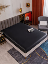 [Black] SilkSilky-UK 19Momme Sheet 001