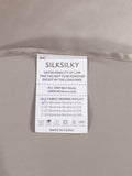 SilkSilky UK 19Momme Pure Silk Sheet Gray 005