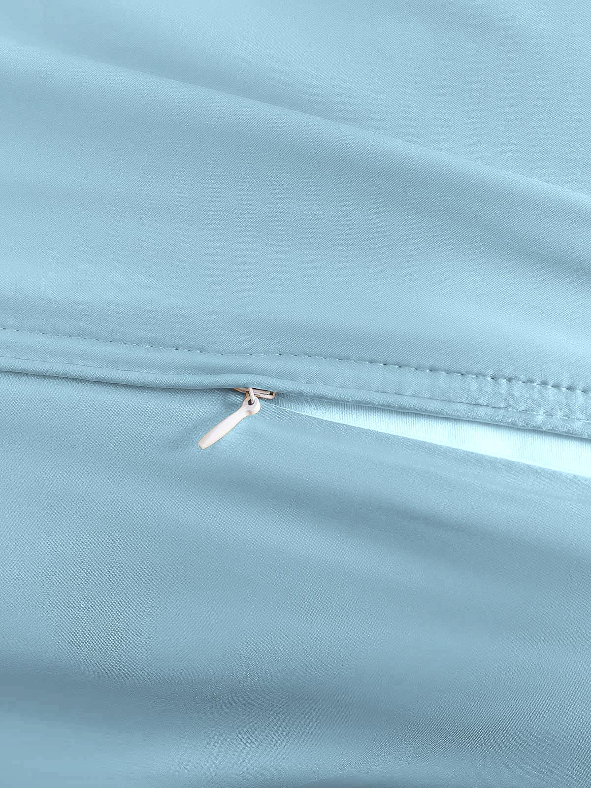 [Light Blue] SilkSilky-UK 19Momme Pure Silk Duvet Cover 003