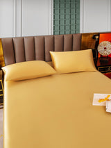 [Champagne] SilkSilky-UK 25Momme Bed Linen Set 005