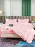 SilkSilky UK 25Momme Pure Silk Bedding Set Pink 003