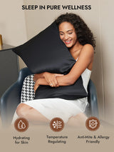 [Black] SilkSilky-UK 30Momme Pillowcase 005
